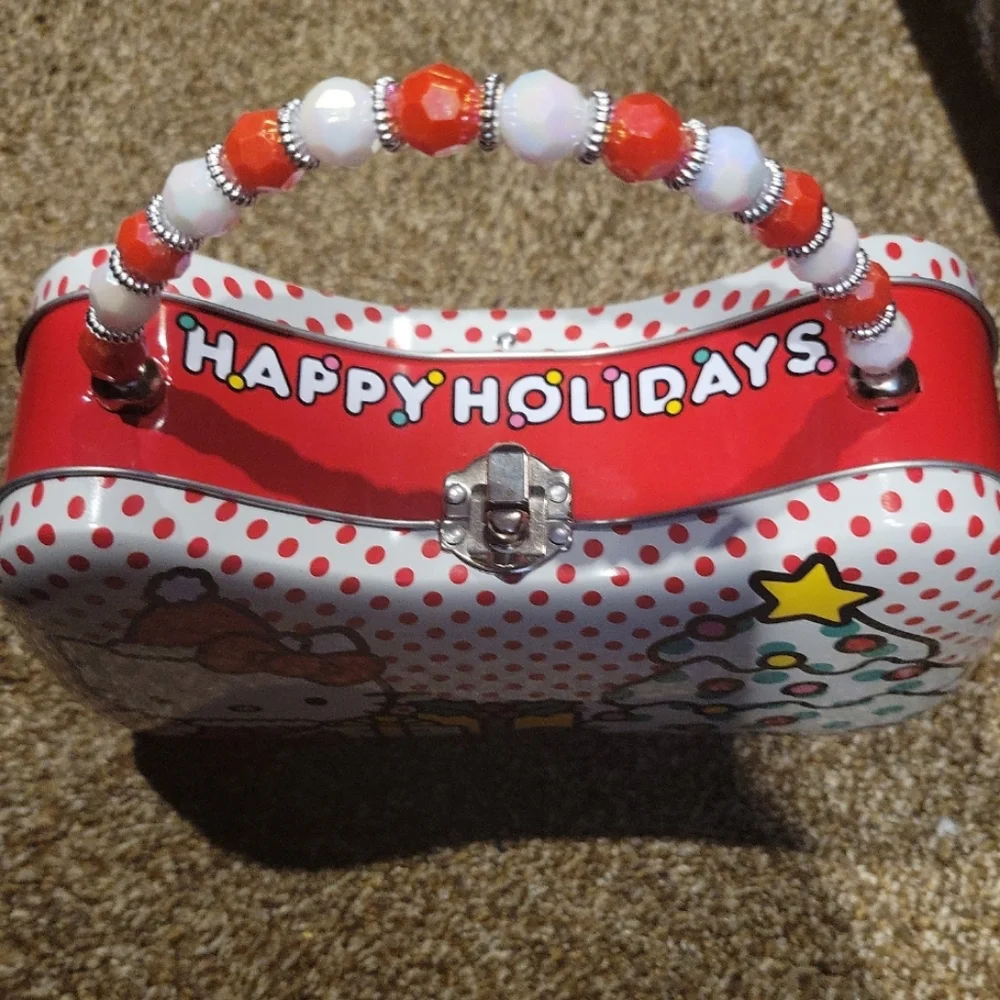 Hello Kitty storage tin